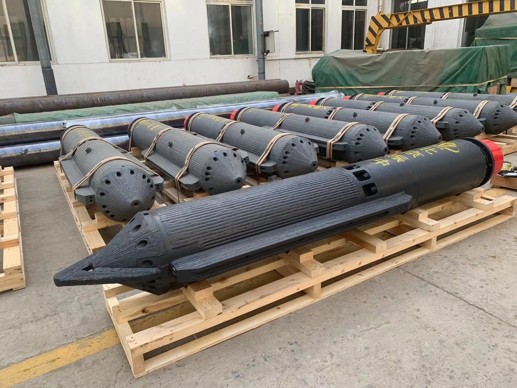 Equipo del vibroflot del alto rendimiento 75kW para el dispositivo profundo de la mejora de la tierra del vibro del tratamiento de la fundación