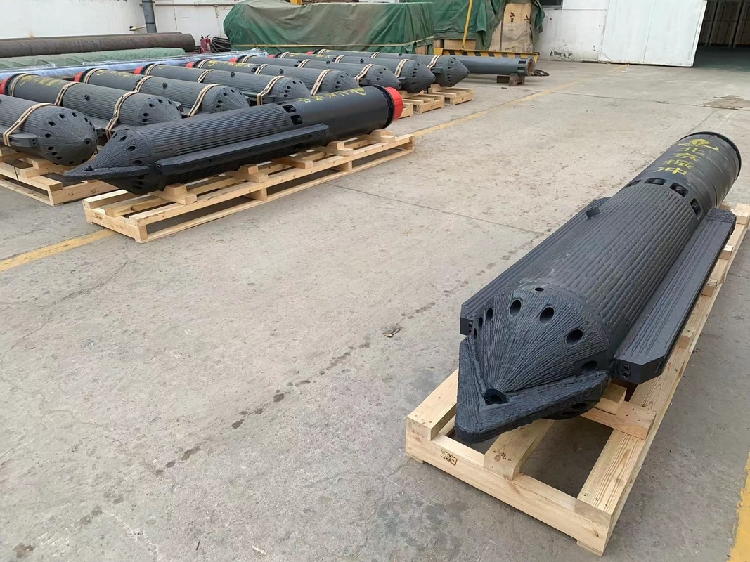 China 180 kilovatios conductor de pila del equipo del vibroflot de 426 milímetros para la mejora de tierra aplicada en el Medio Oriente