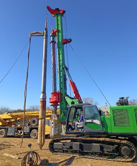 BVEM 2600 r/min Velocidad de rotación Dispositivo de vibración montado en una excavadora que comparte un sistema de energía hidráulica