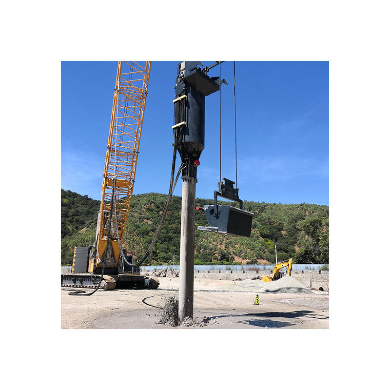 Mejorar la mejora del suelo con equipos de vibración de acero a 300 bar de presión y longitud de 2963 mm