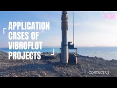 Equipo de compactación por vibración alcanzado alta eficiencia de compactación