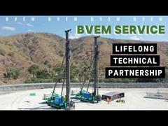Solución de cimentación de alta potencia Vibroflot BJV130E