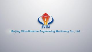 Potente consolidación de terrenos de bajo ruido Vibroflot de 150 kW