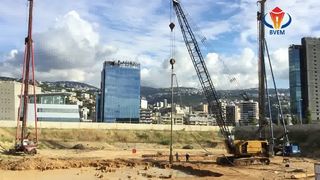 Mejora del terreno por vibroflotación BVEM de 75 kW